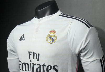 2014/15 Real Madrid Home Shirt - Long Sleeve - Player Edition