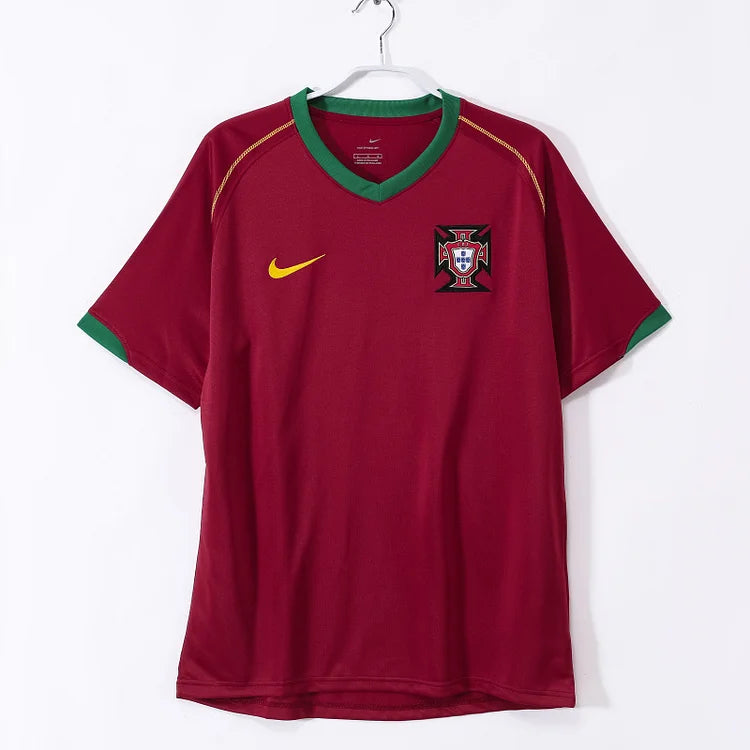 2006 Portugal Home Retro Jersey