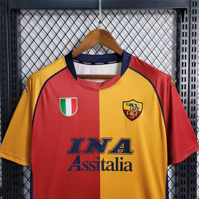 2001/02 Roma Home Retro Jersey