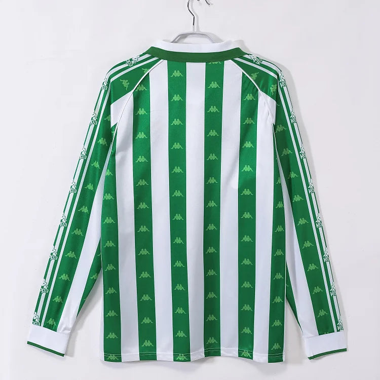 1995/97 Real Betis Home Retro Long Sleeve Shirt