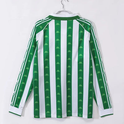 1995/97 Real Betis Home Retro Long Sleeve Shirt