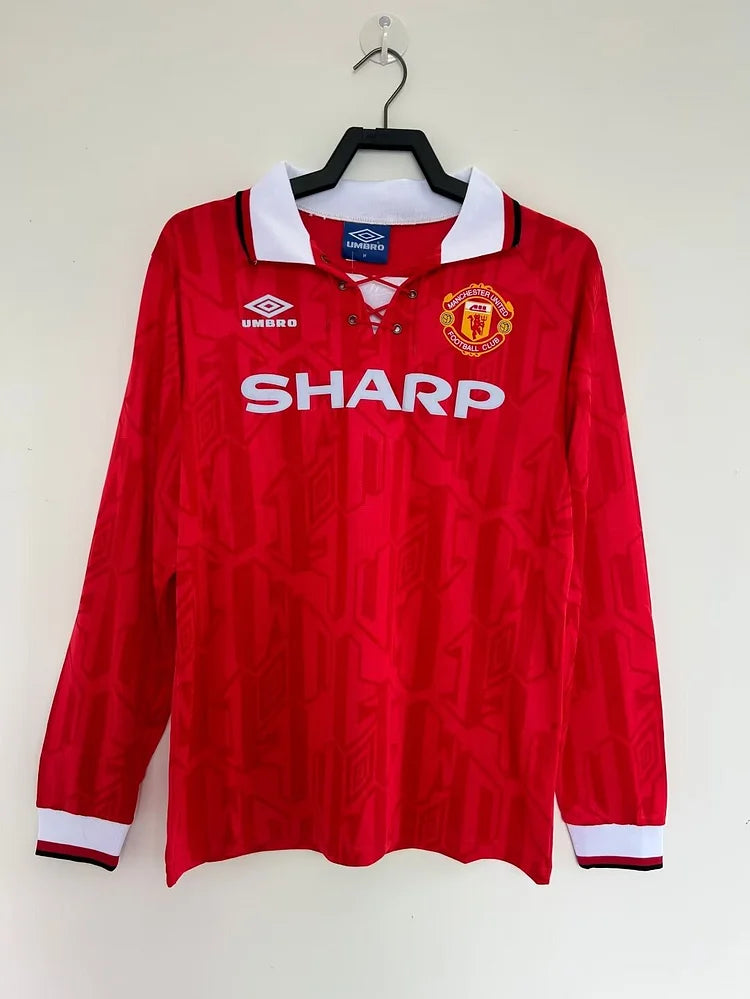 1992/93 Manchester United home retro jersey