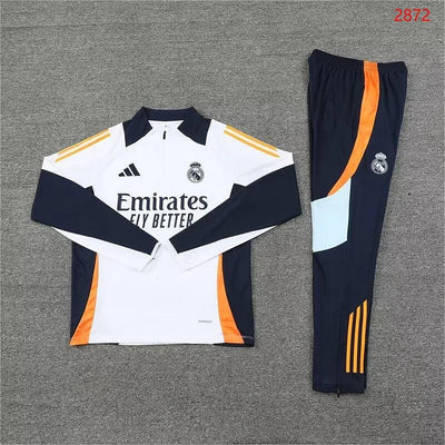 2024/2025 Real Madrid Half-Zip Training Suit