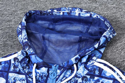 Japanese Anime Hooded windbreaker.