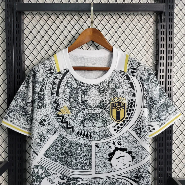 2024 Italy Special Edition White Fan Jersey