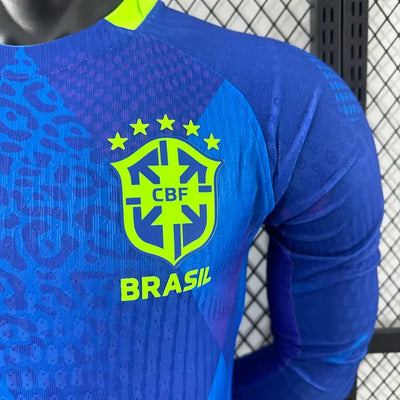 2025 Brazil Away Long Sleeve - Player Edition