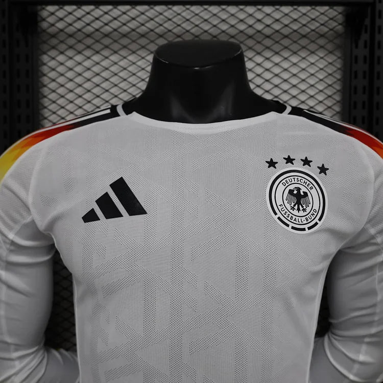 2024/25 Germany home player version long-sleeved jersey