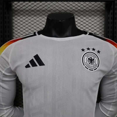 2024/25 Germany home player version long-sleeved jersey