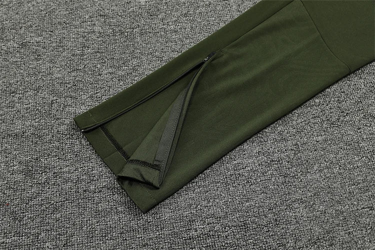 2024/25 Manchester City military green long sleeve training kit.