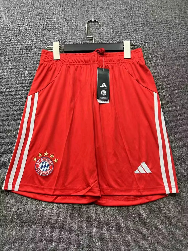 2025/2026 Bayern Munich Home Shorts Fan Edition