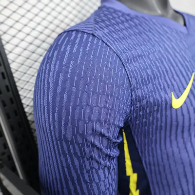 2025/2026 Atletico Madrid Away Long Sleeve Player Version