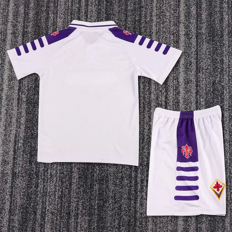 1998/99 Fiorentina Away Retro - Kids Kit