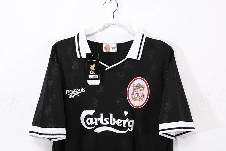 1996/97 Liverpool Home black retro jersey