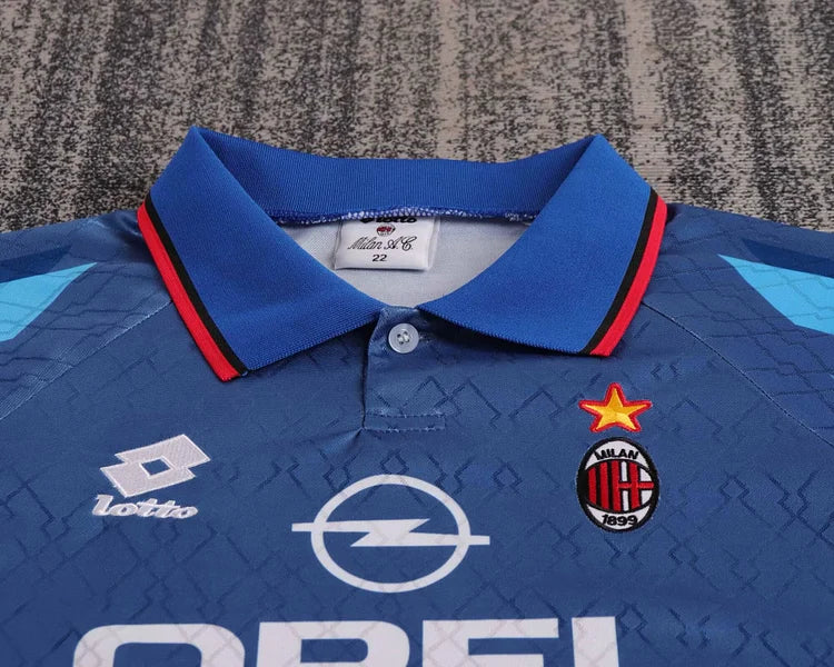 1995/96 Ac Milan Away Retro - Kids Kit