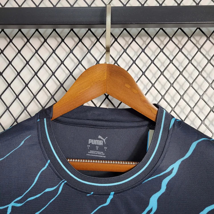 2023/24 Manchester City Second Away Long Sleeve Shirt
