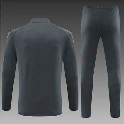 2024/25 German team black half-zip training suit 1:1 Thai quality