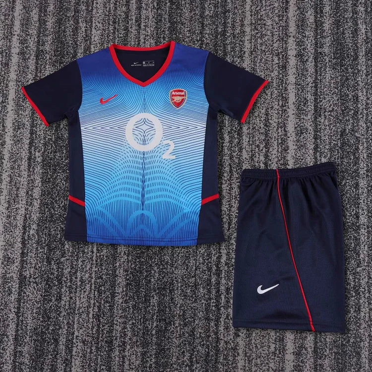2002/03 Arsenal Away Retro Shirt - Kids