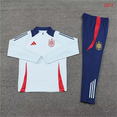 2024/25 Spain Long Sleeve Half Zip Training Kit