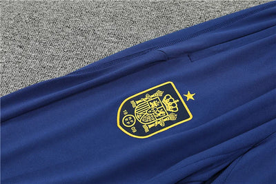 2022/23 Spain Long Sleeve Half Zip Training Kit