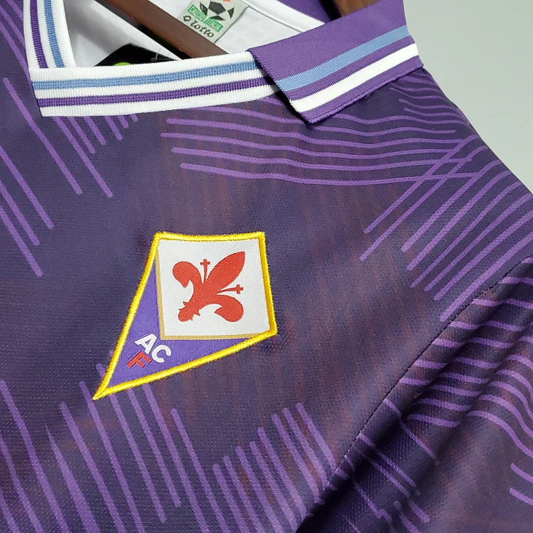 1992/93 Fiorentina home retro jersey 1:1 Thai quality