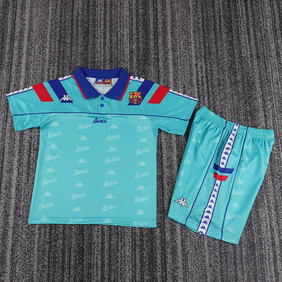 1992/93 Barcelona Away Shirt - Kids.