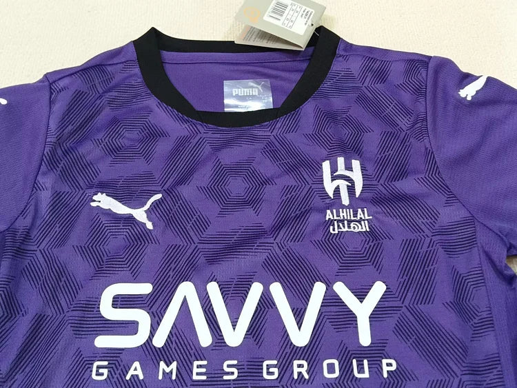 2024/25 Riyadh Crescent Second Away - Kids Kit