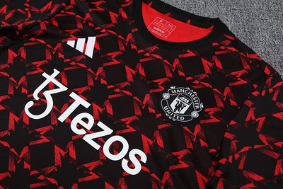 2025/2026 Manchester United Short-Sleeved Training Suit -