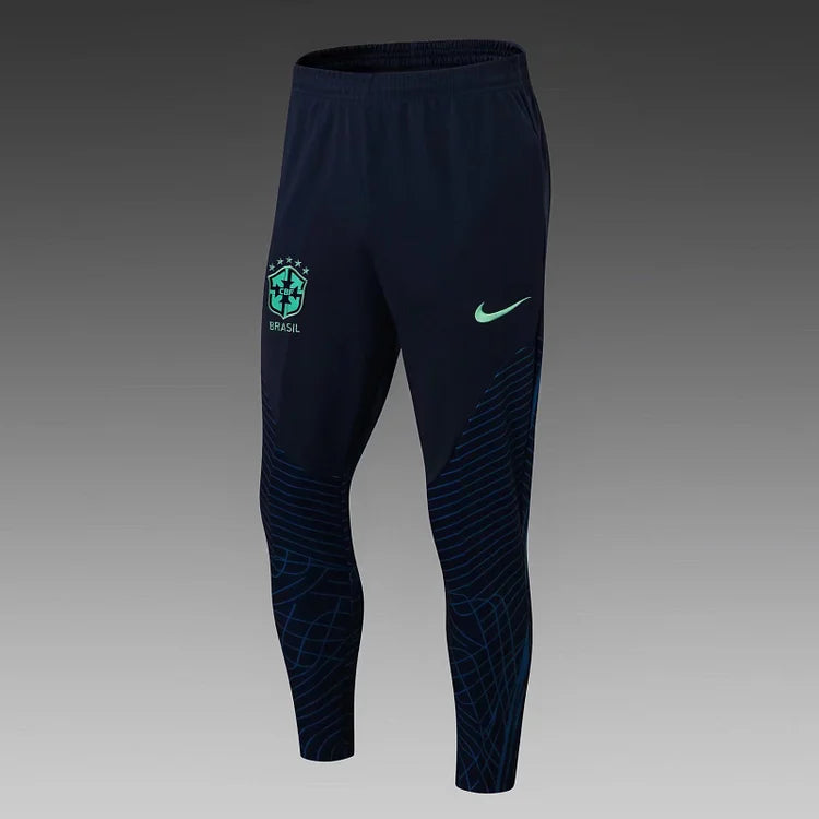 2022/23 Brazil Half-Pull Training Suit Blue
