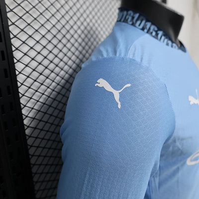 2024/2025 Manchester City Home Long Sleeve Player Edition