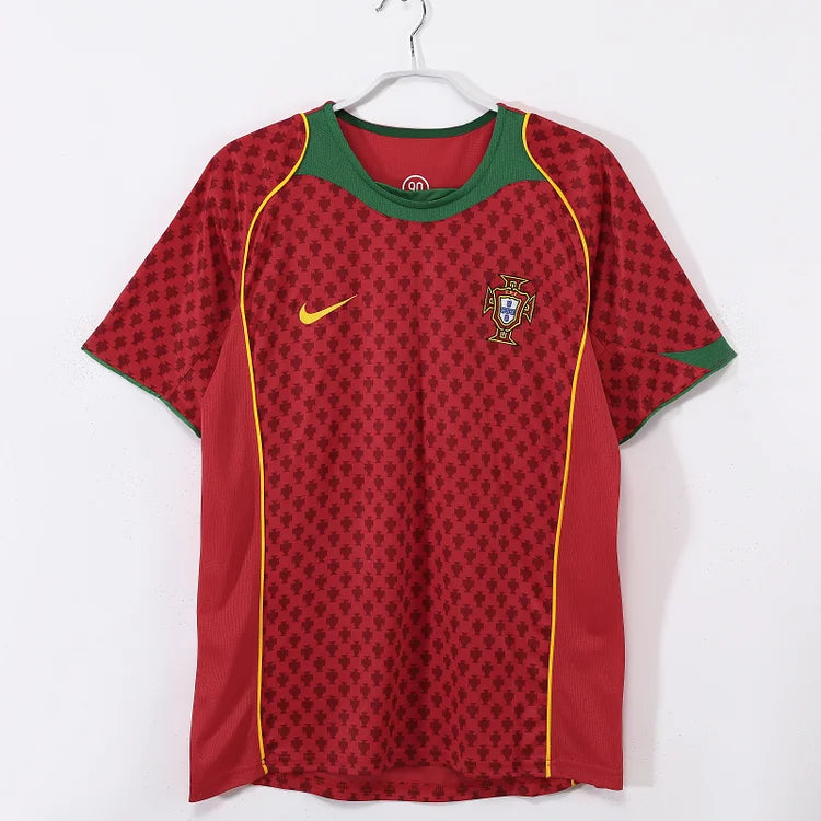 2004 Portugal home retro jersey