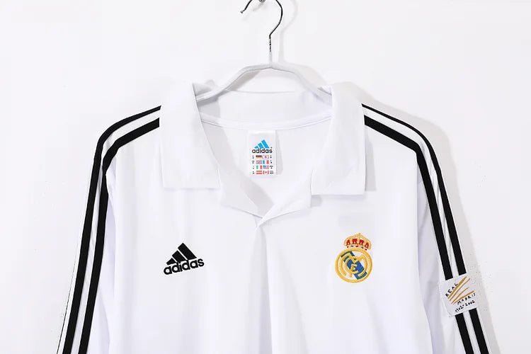 2002/03 Real Madrid Home Long Sleeve Shirt