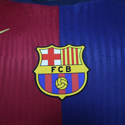 2024/2025 Barcelona Home Players Long Sleeve Joint Model