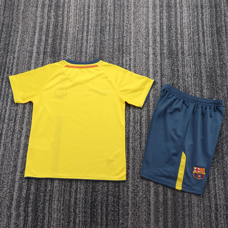 2008/09 Barcelona Away Retro Kit - Kids.