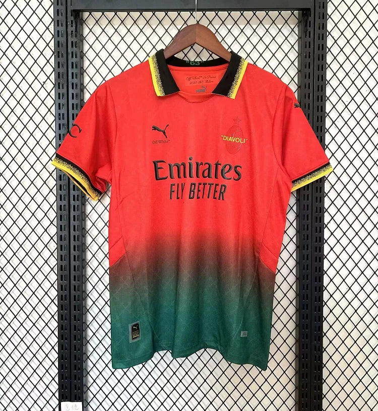 2024/25 AC Milan Third Shirt Red