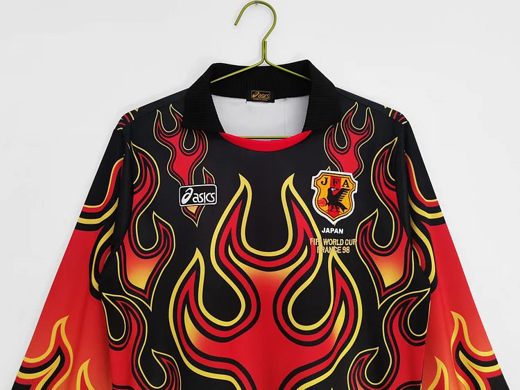 1998 Japan Goalkeeper Long Sleeve Retro Jersey