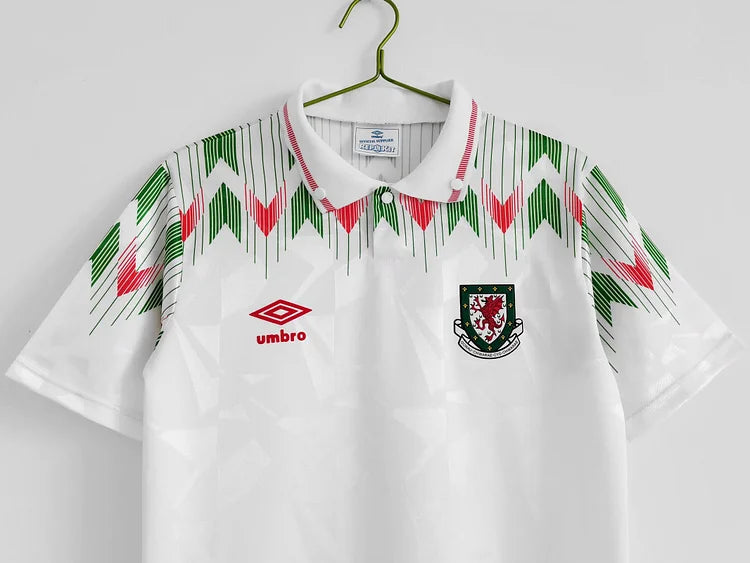1990/92 Wales away retro jersey 1:1 Thai quality