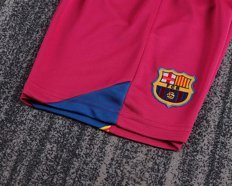 2005/06 Barcelona Home Retro - Kids Kit