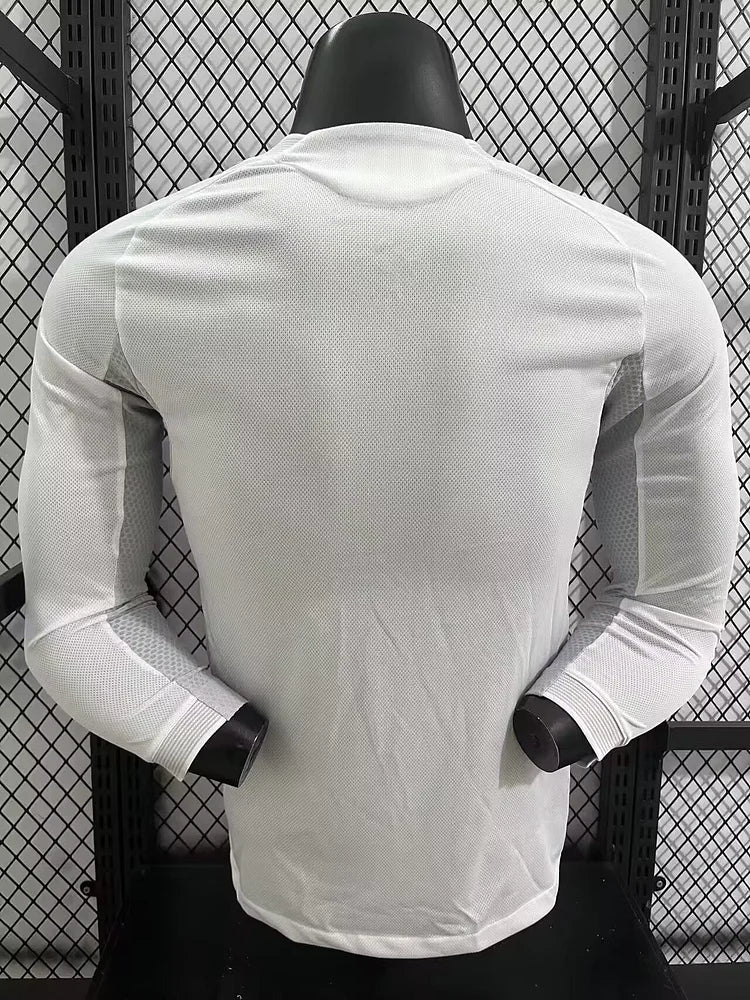 2025/2026 Real Madrid Home Long Sleeve Player Edition