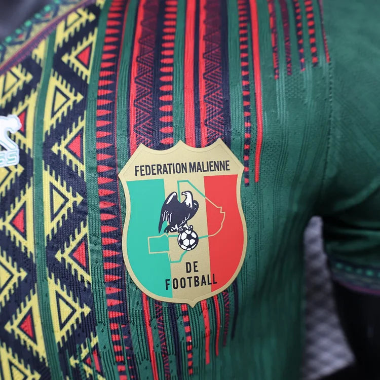 2024/25 Mali national team green shirt. -Player version.