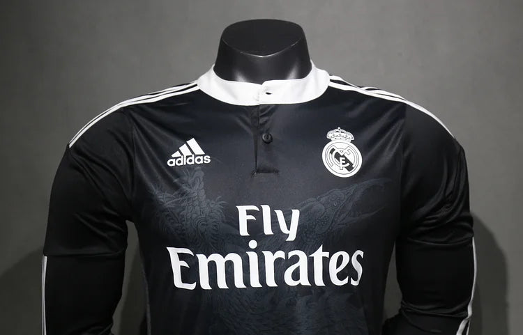 2014/15 Real Madrid Second Away Long Sleeve - Player Edition