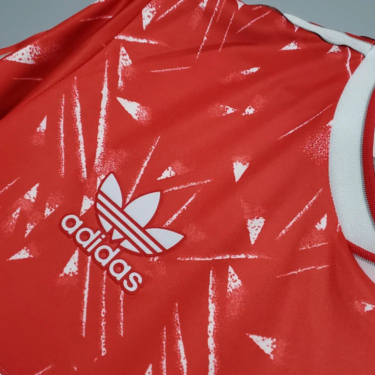 1989/91 Liverpool Home Retro Shirt