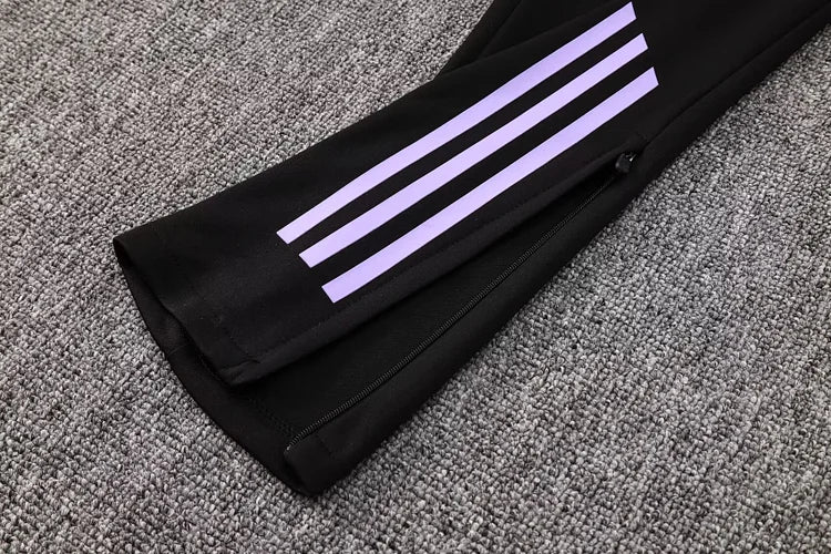 2024/25 German half zip training suit purple 1:1 Thailand quality suit