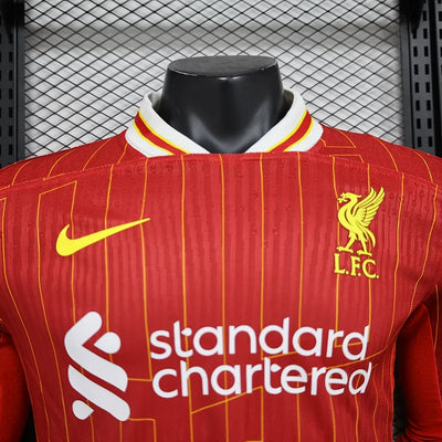 2024/25 LiverpoolHome long sleeve jersey