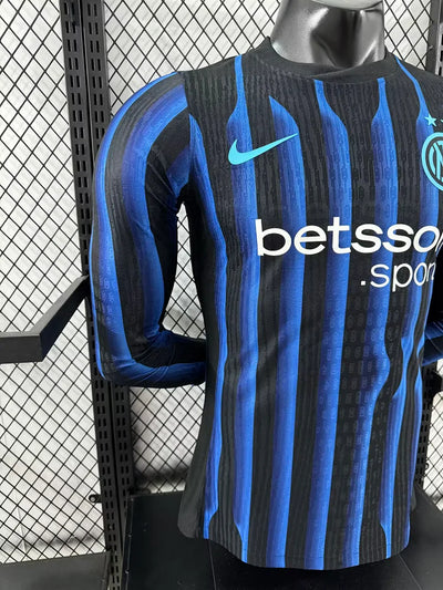25/26 Inter Milan Home Long Sleeve Player Edition