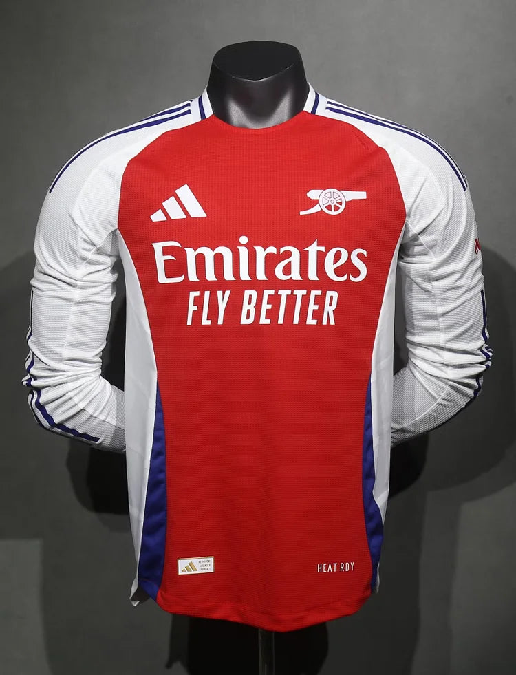 2024/25 Arsenal Home Long Sleeve Shirt - Player Version