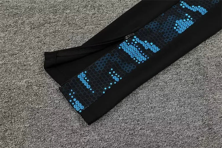 2024/25 Napoli black long sleeve training kit.