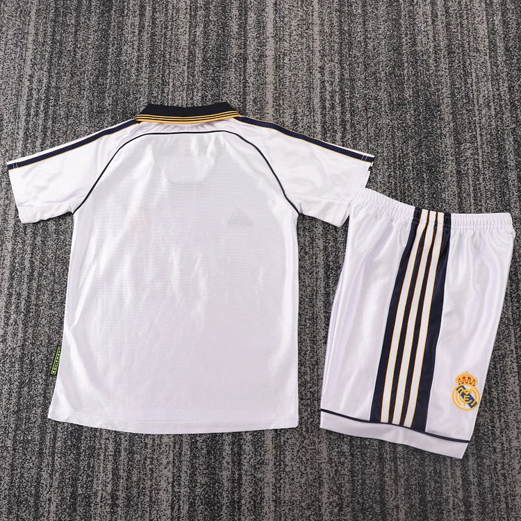 1999/00 Real Madrid Home Shirt - Kids Kit.