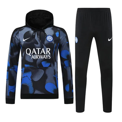 2024/25 Inter Milan Hooded Training Kit.