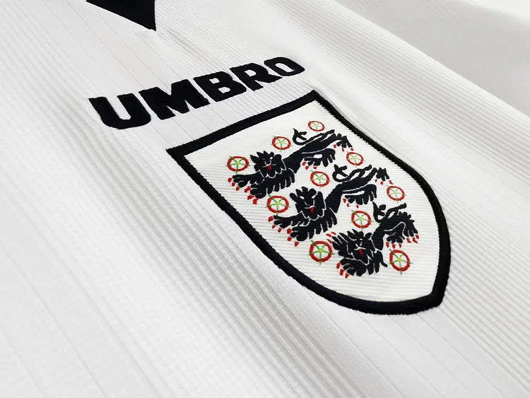 1996 England home retro jersey