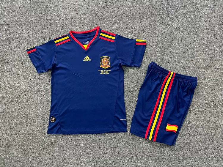 2010 Spain Away Retro - Kids Kit